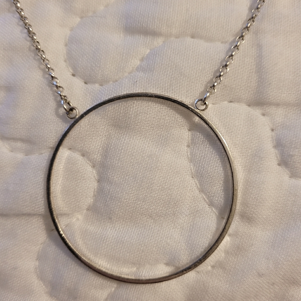 Lele Sadoughi Circle Necklace